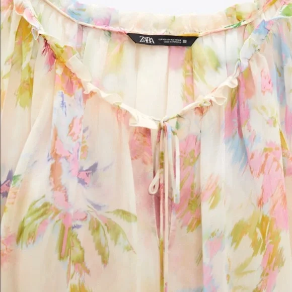 Printed Too with Ruffles - Picture 5 of 5